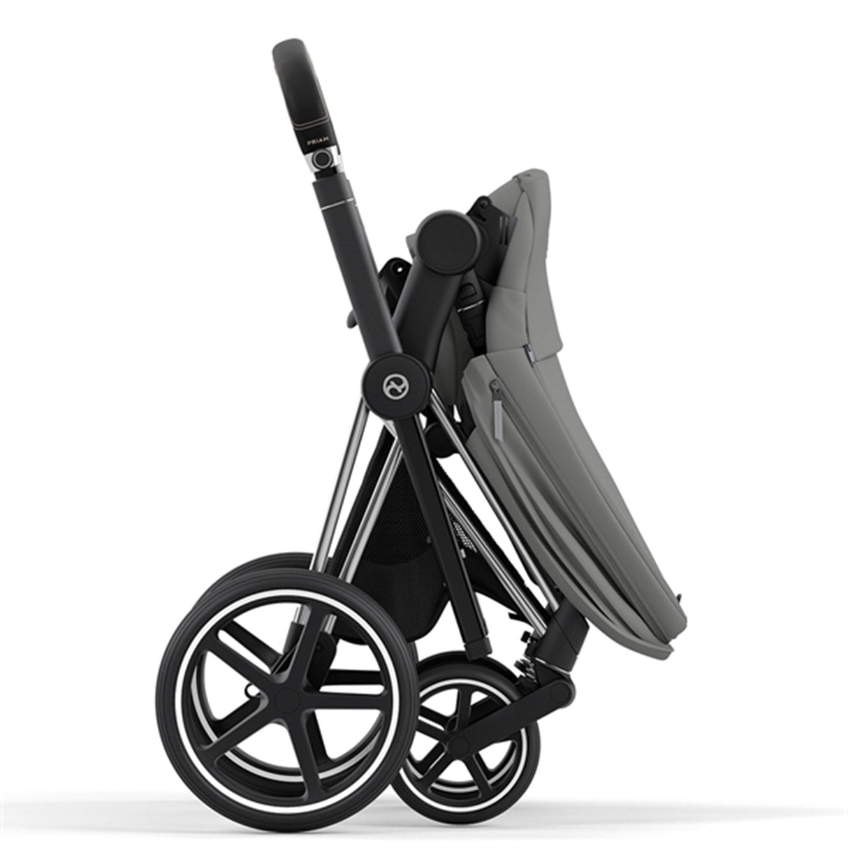 Cybex PRIAM Stel inkl. Hård Sædedel Chrome Black