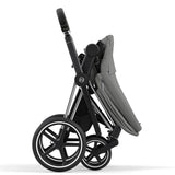 Cybex PRIAM Stel inkl. Hård Sædedel Chrome Black