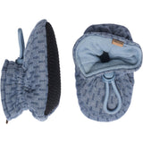 MELTON Tekstil Futter Structure Blue Denim