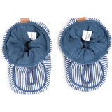 MELTON Striped Tekstil Futter Dark Demin