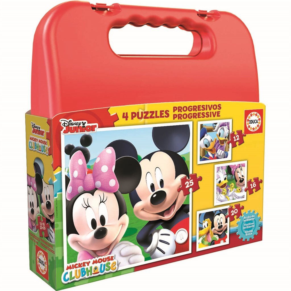 Educa 12-16-20-25 Mickey Mouse Club House