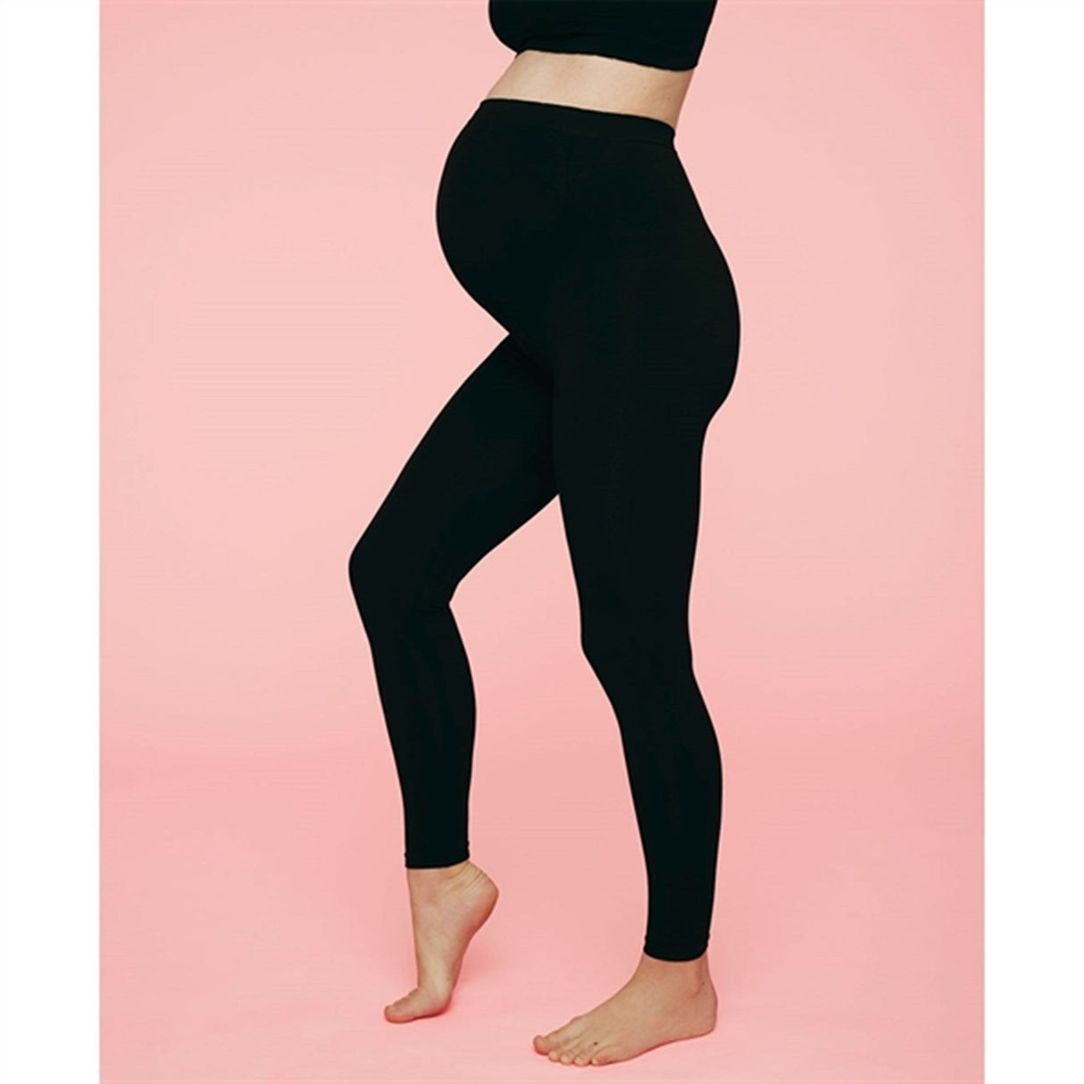 momkind Belly Support Leggings Black