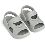 Liewood Morris Sandaler Whales Cloud Blue