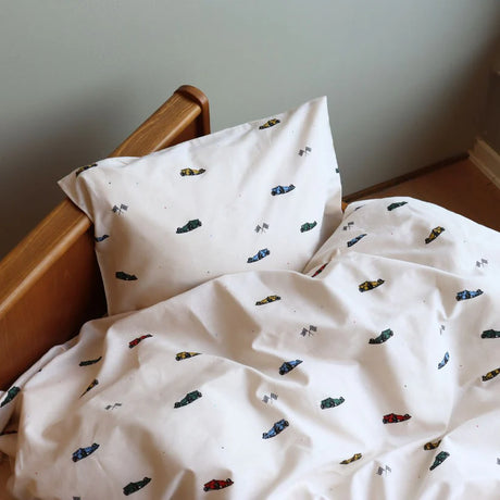 Bed linen by mats Racing Cars 100x140, 40x45 cm