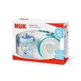 Nuk Learn to eat set / spisesæt Blå