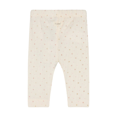 Fixoni -  Sand Leggings med blomster 423120