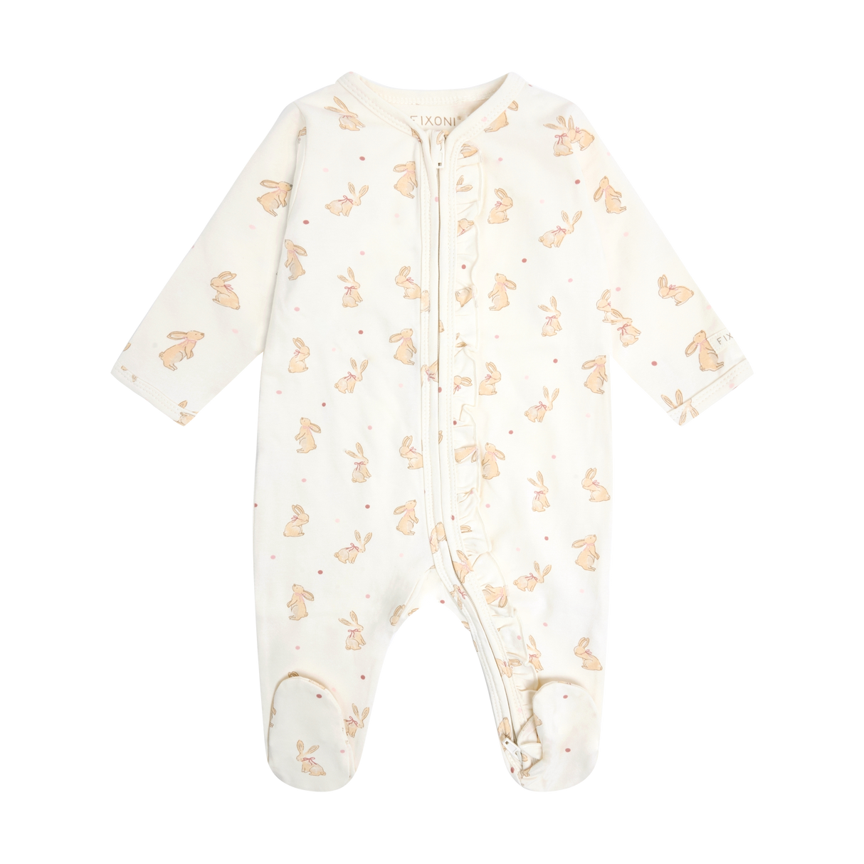 Nightsuit w. Feet - Pale Lilac