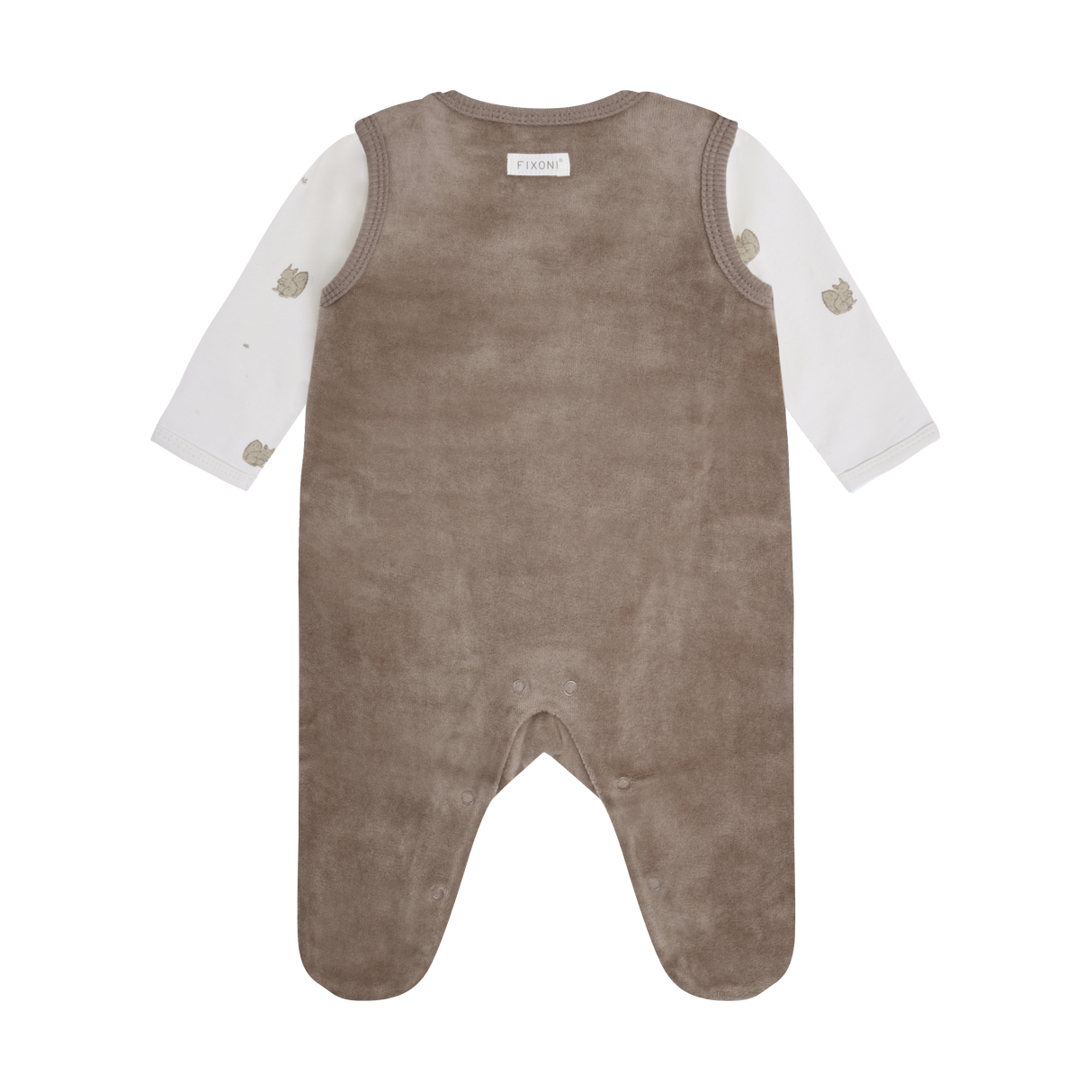 Set w. Body and Velour Romper - Mountain Trail