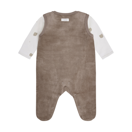 Set w. Body and Velour Romper - Mountain Trail
