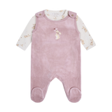Set w. Body and Velour Romper - Keepsake Lilac