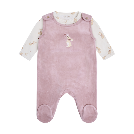 Set w. Body and Velour Romper - Keepsake Lilac