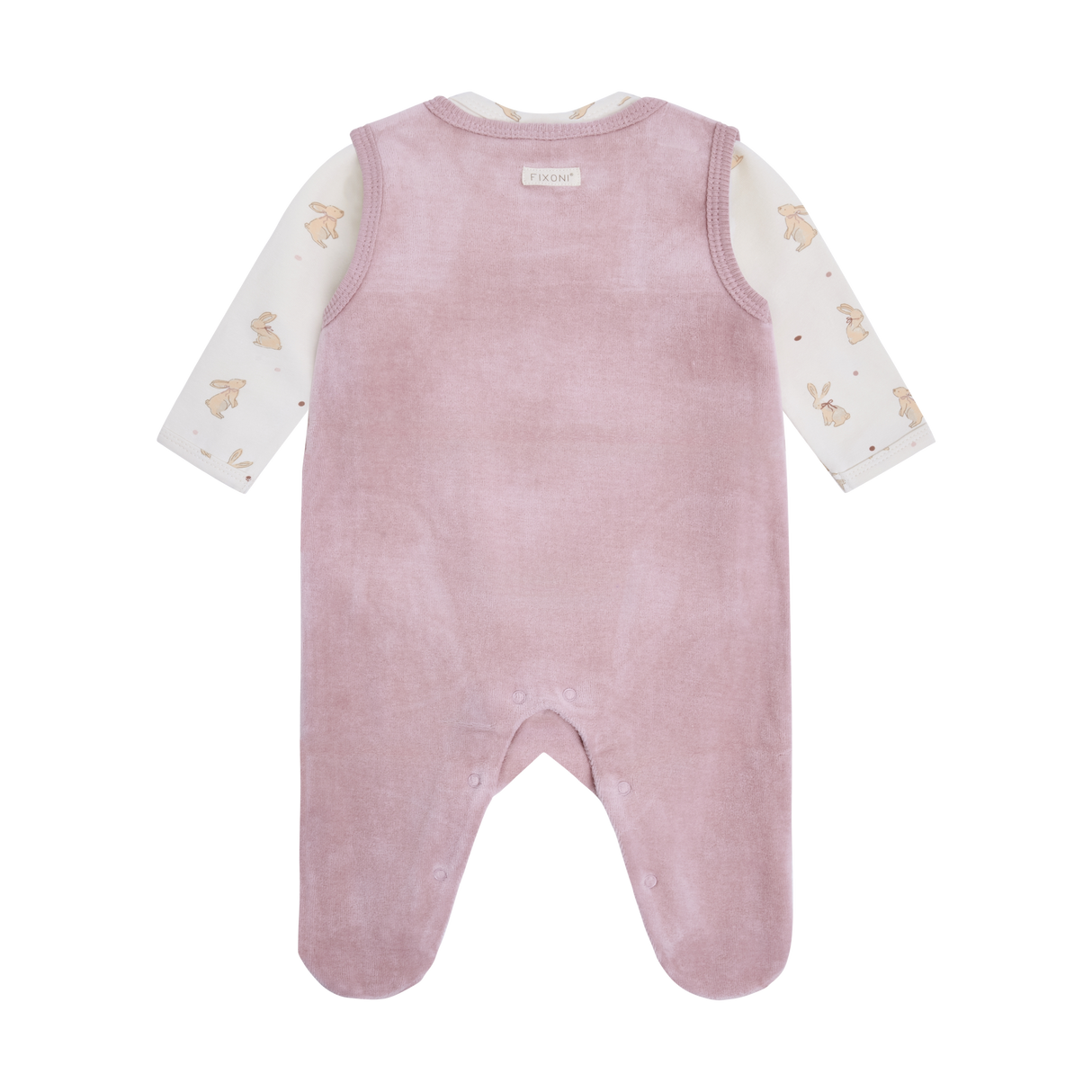 Set w. Body and Velour Romper - Keepsake Lilac
