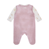 Set w. Body and Velour Romper - Keepsake Lilac