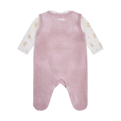Set w. Body and Velour Romper - Keepsake Lilac
