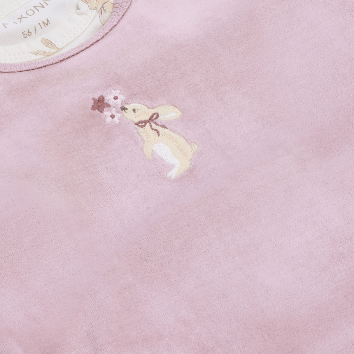 Set w. Body and Velour Romper - Keepsake Lilac