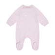 Romper LS Velour - Pale Lilac