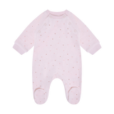 Romper LS Velour - Pale Lilac
