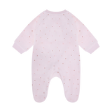 Romper LS Velour - Pale Lilac