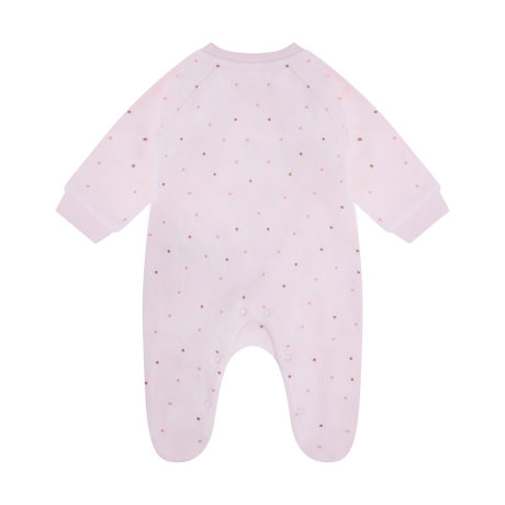 Romper LS Velour - Pale Lilac
