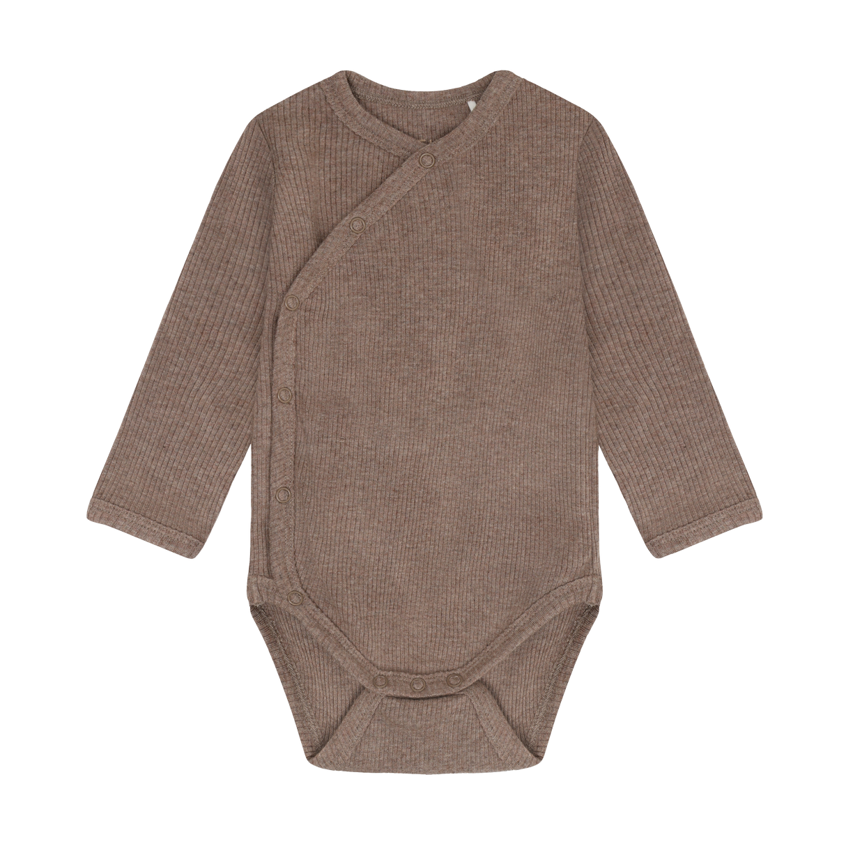Wrap Body LS Melange Rib - Mountain Trial Melange