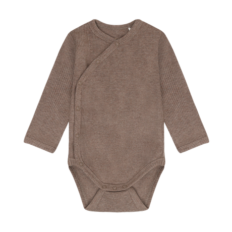 Wrap Body LS Melange Rib - Mountain Trial Melange