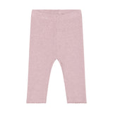Leggings Melange Rib - Pale Mauve Melange