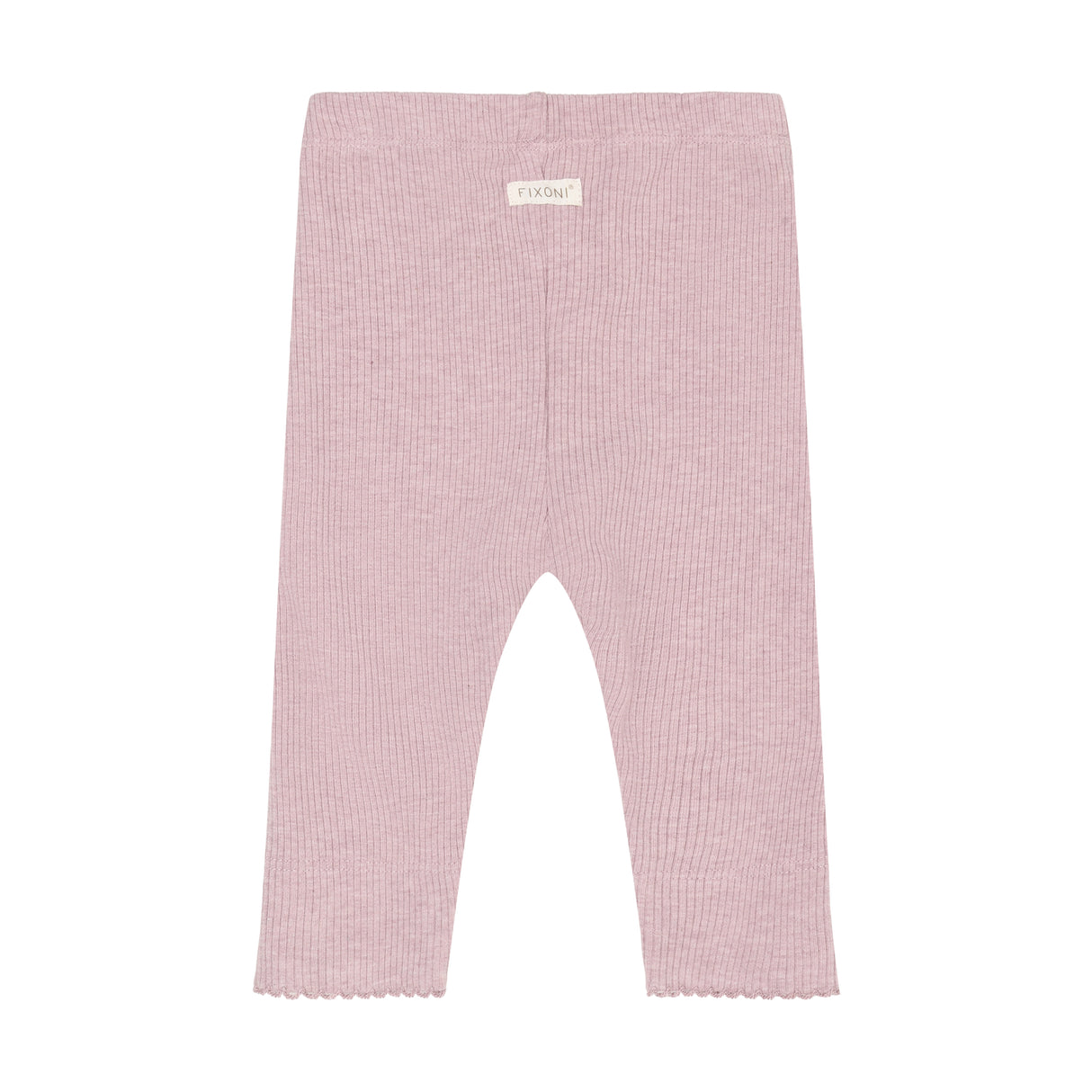 Leggings Melange Rib - Pale Mauve Melange