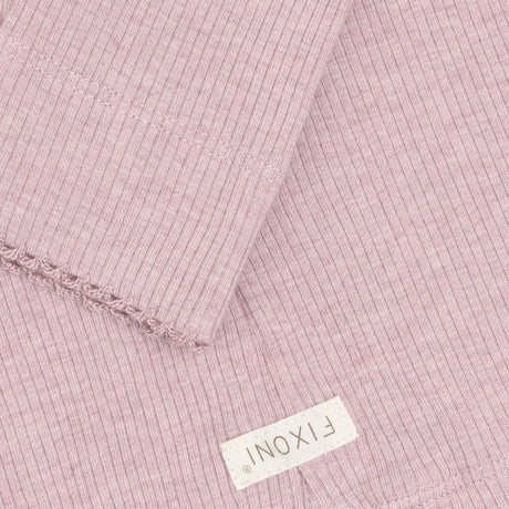 Leggings Melange Rib - Pale Mauve Melange