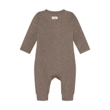 Romper LS Melange Rib - Mountain Trial Melange