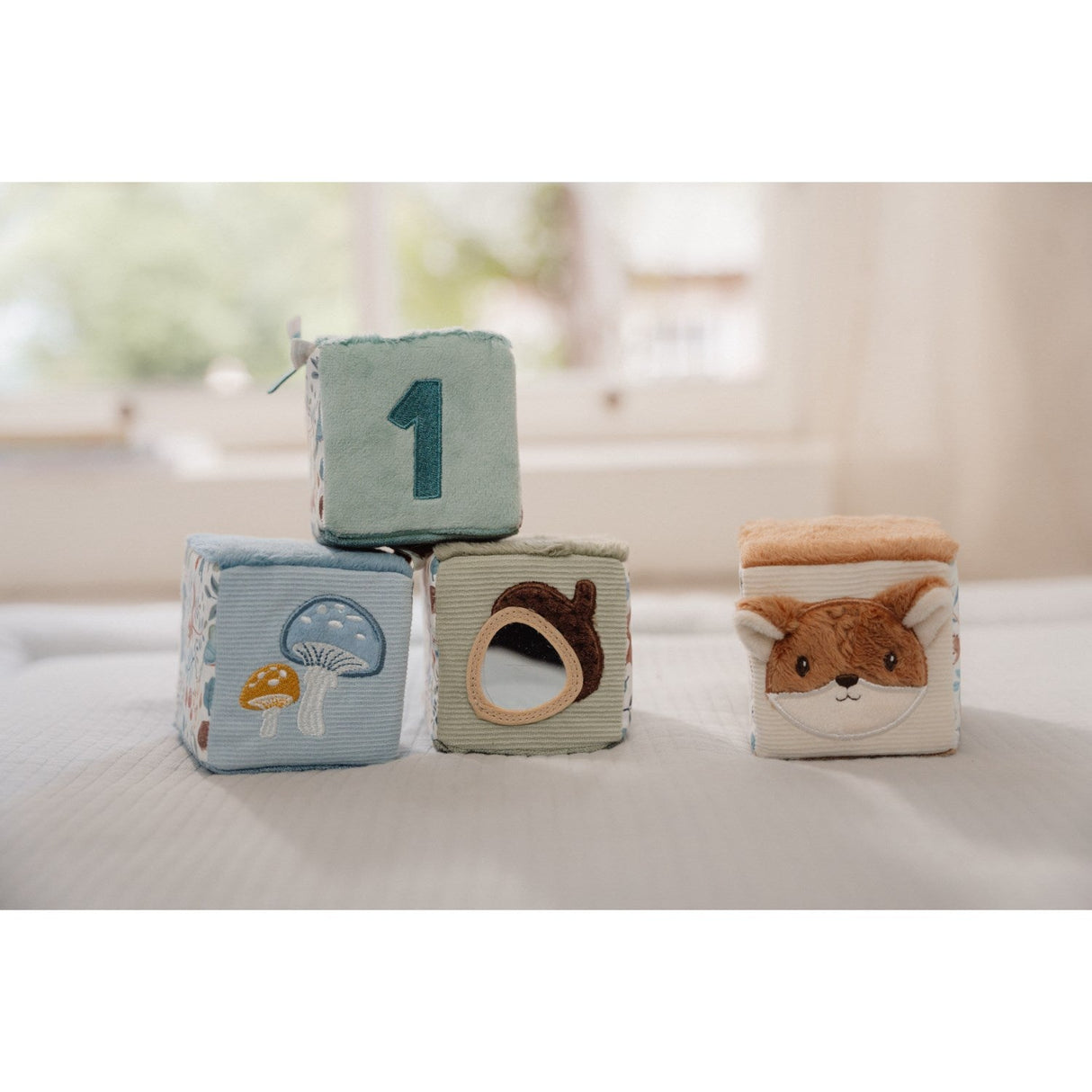 Little Dutch Forest Friends Blue Aktivitetsterninger 4-Pak