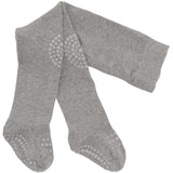 Gobabygo Grey Melange Crawling Strømpebukser Organic Bomuld