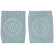 Gobabygo Dusty Blue Crawling Knæbeskyttere Organic Terry Bomuld