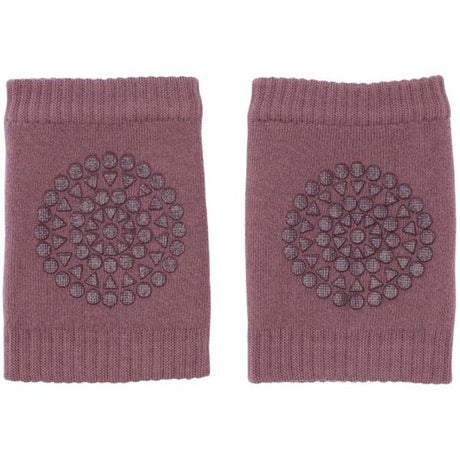 Gobabygo Misty Plum Crawling Knæbeskyttere Organic Terry Bomuld