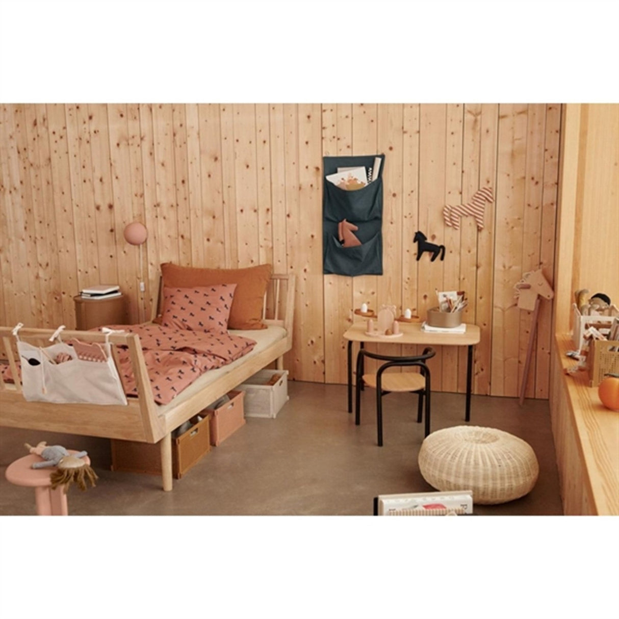 Liewood Sengetøj Horses/Dark Rosetta