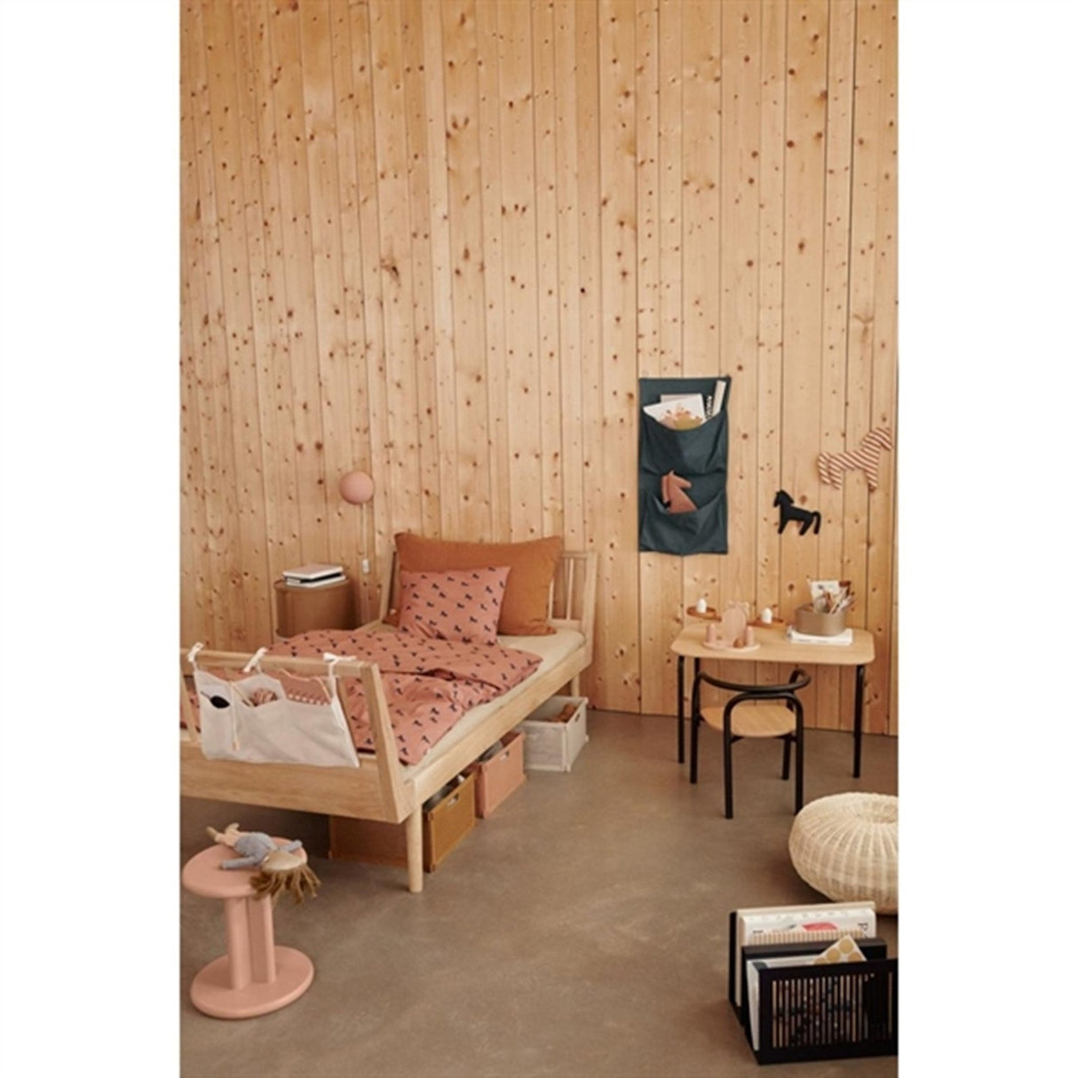 Liewood Sengetøj Horses/Dark Rosetta