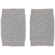Gobabygo Grey Melange Crawling Knæbeskyttere Organic Terry Bomuld