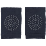 Gobabygo Navy Blue Crawling Knæbeskyttere Organic Terry Bomuld