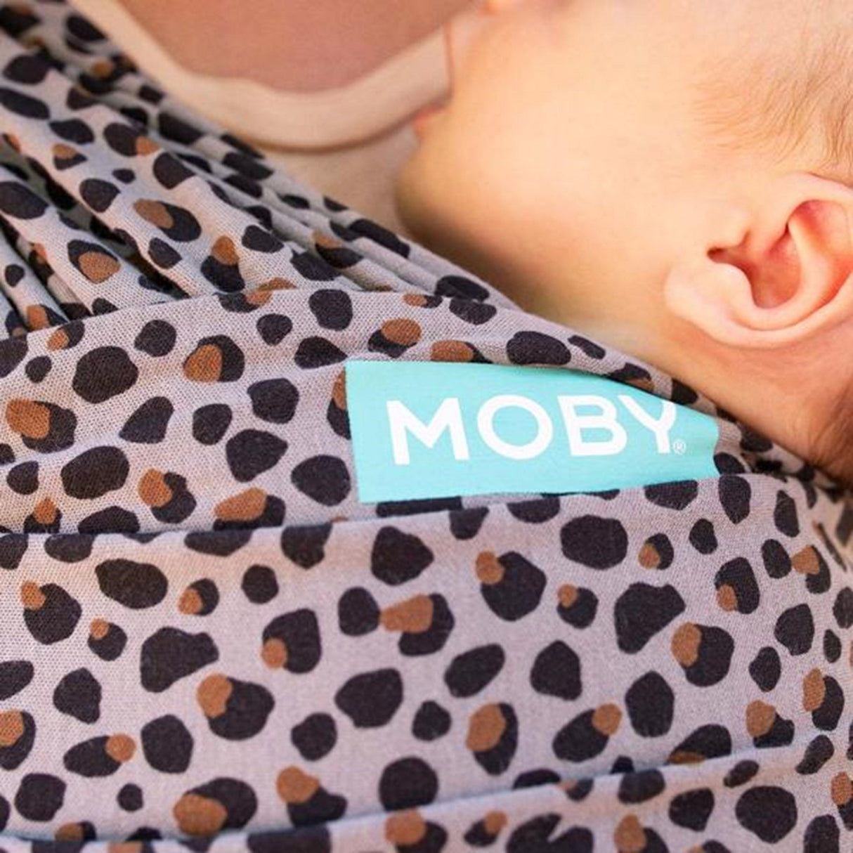Moby Classic Wrap - Strækvikle Leopard