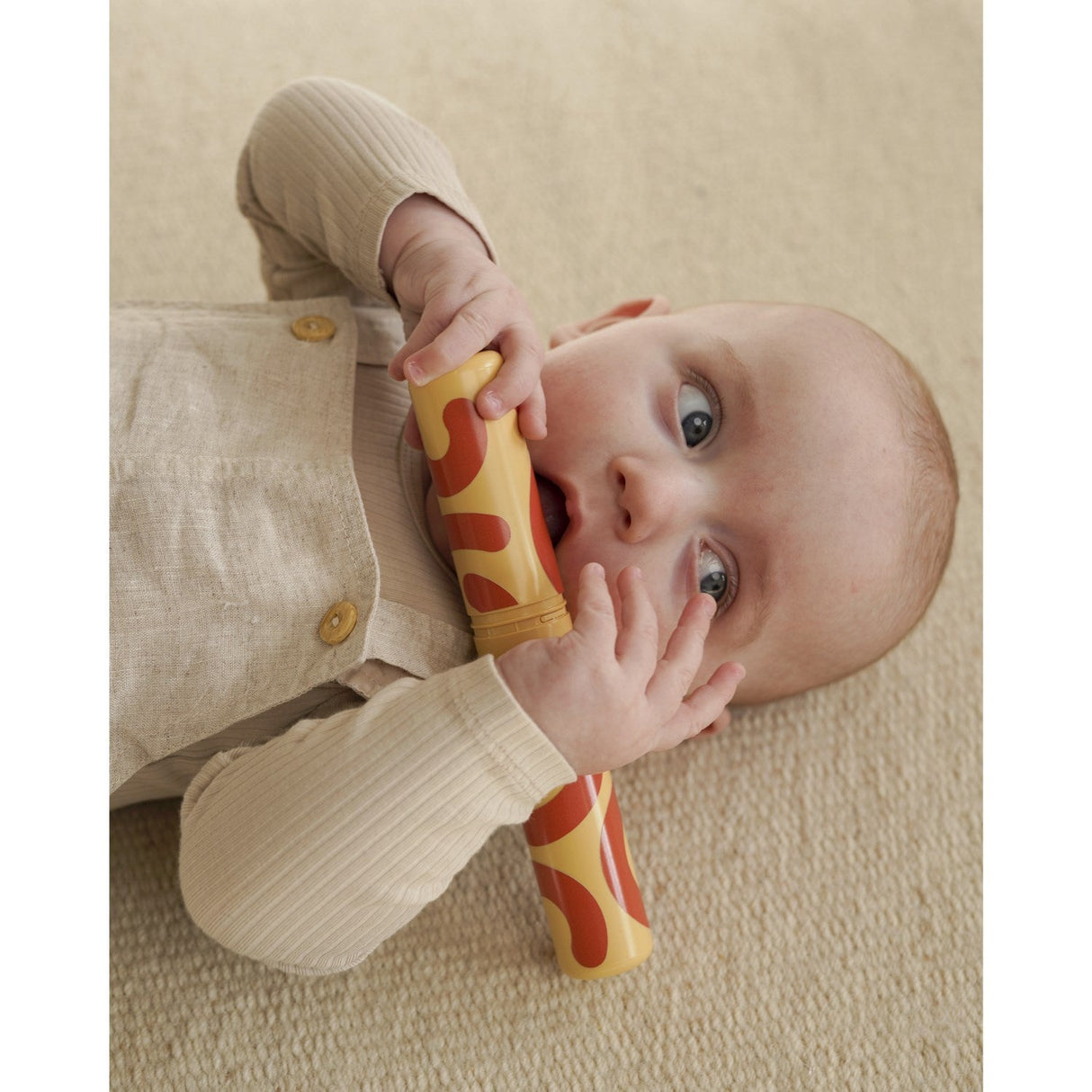 MODU Baby Motoriksæt Sand Grey / Honey Yellow