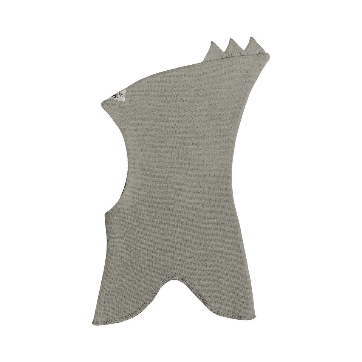 Racing Kids Bomuld 2-lags Spids Elefanthue Dusty Green m/Dino