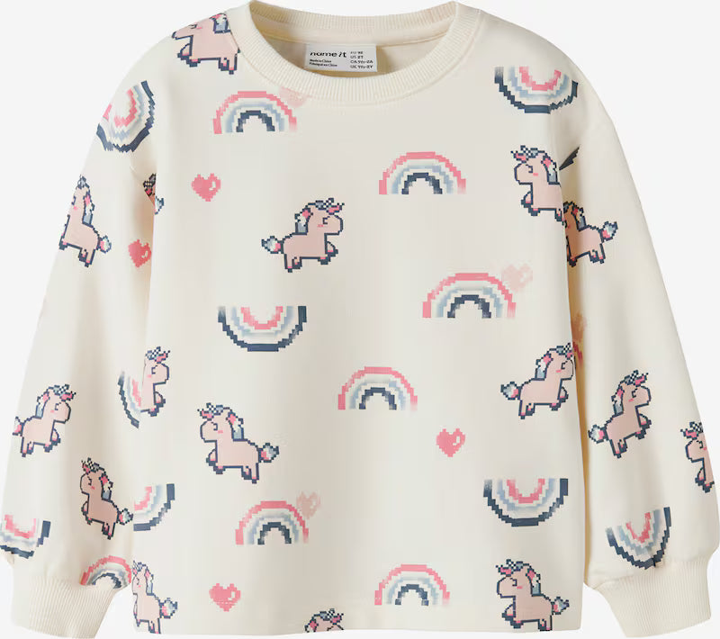 name it nmflilith ls rlx sweat unb box antique white