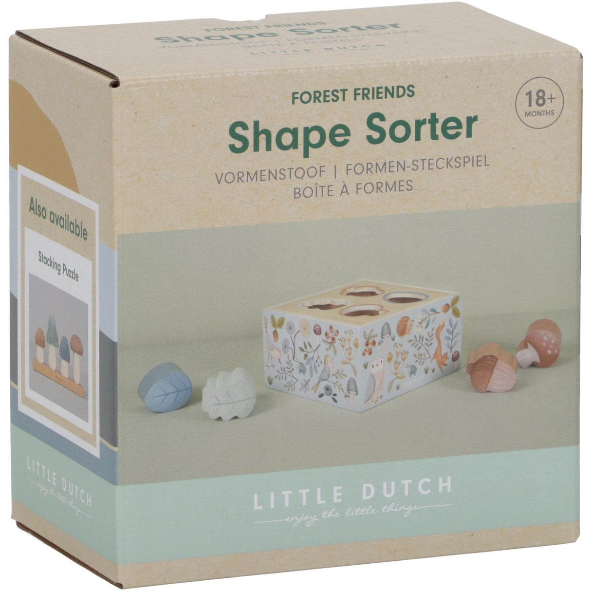 Little Dutch Forest Friends Blue Puttekasse