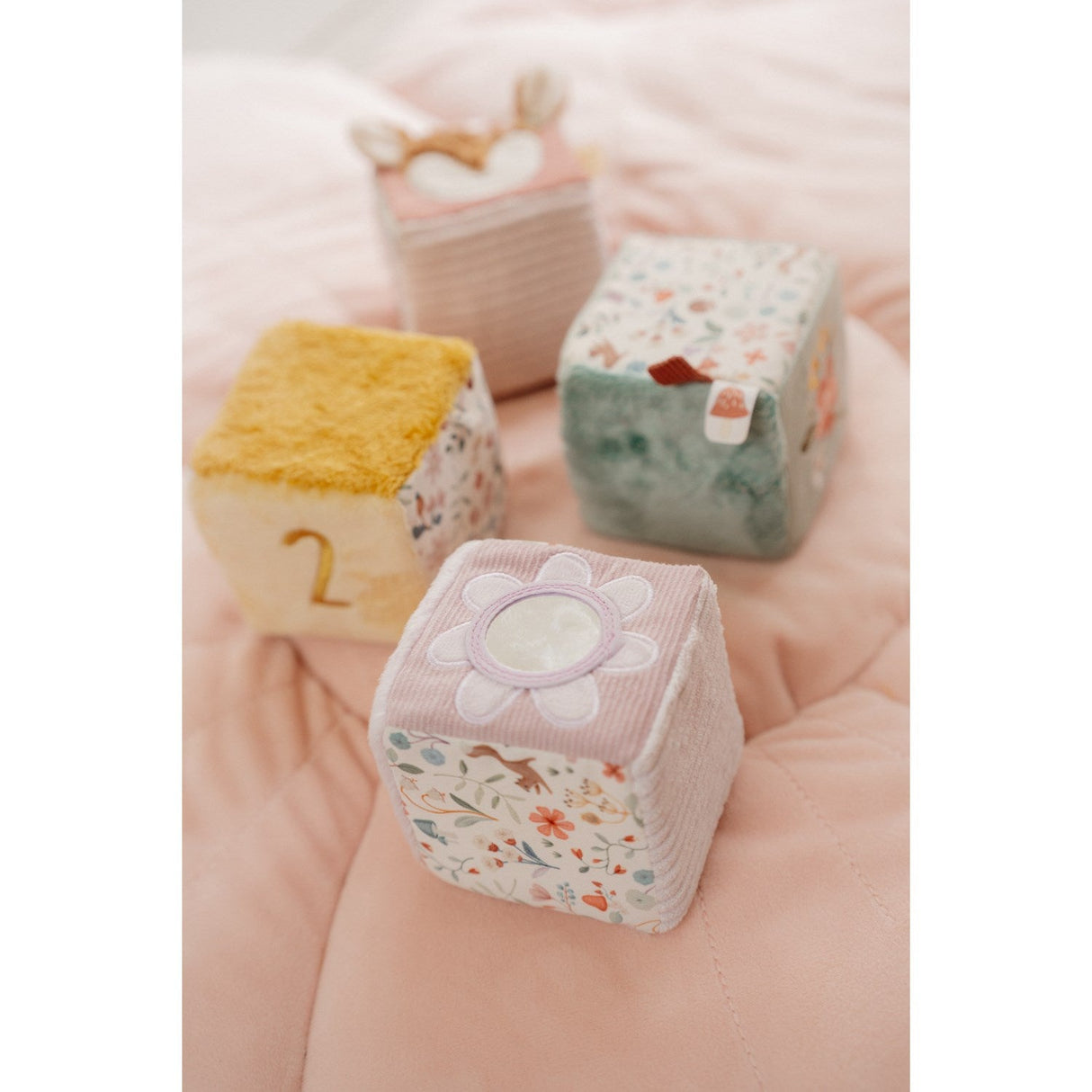 Little Dutch Fairy Garden Pink Plys Terninger