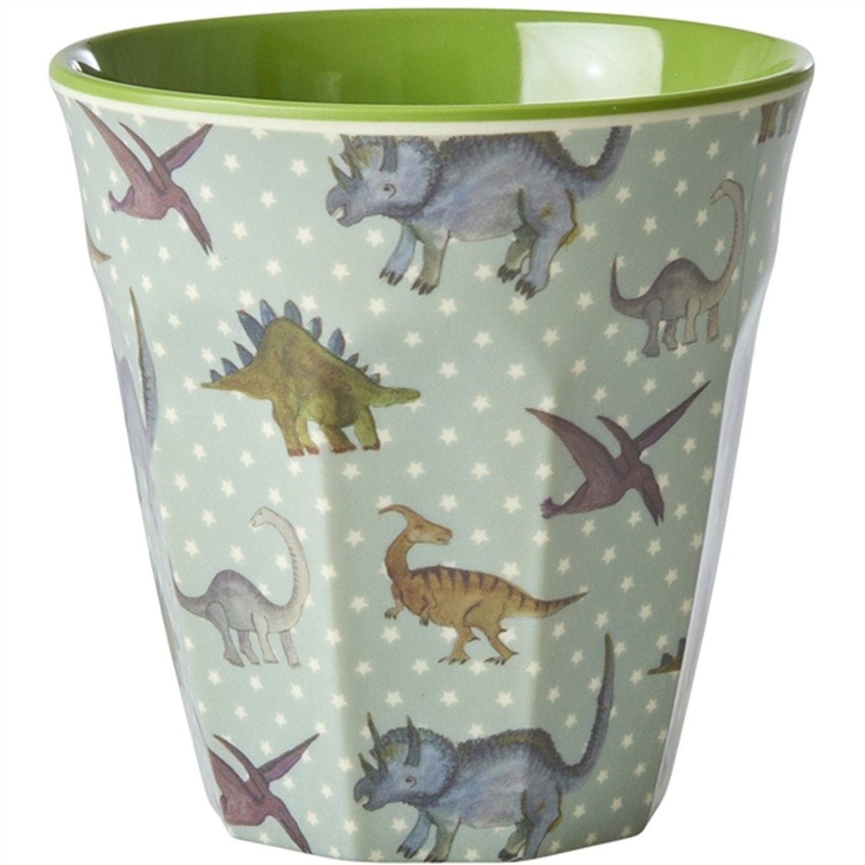 RICE New Dino Print Mellem Melamin Kop