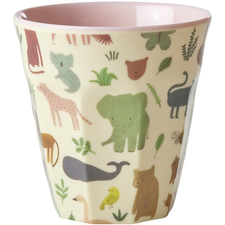 RICE Sweet Jungle Print Mellem Melamin Kop