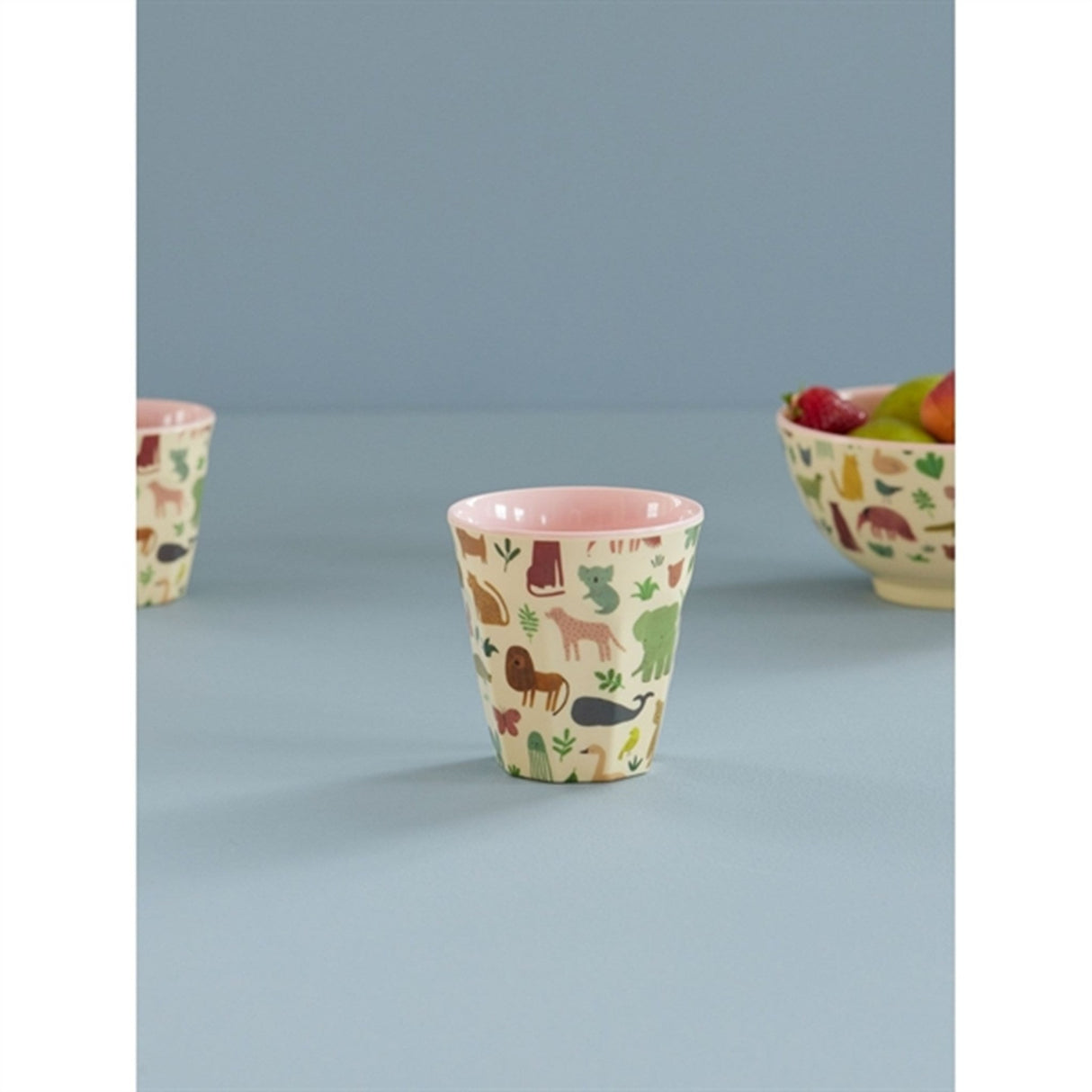 RICE Sweet Jungle Print Mellem Melamin Kop