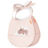 DonebyDeer Mini Hagesmæk M/Lomme 2 Stk. Happy Clouds Pudder