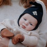 Racing Kids Dino Elefanthue Uld/Bomuld 3-lags Black