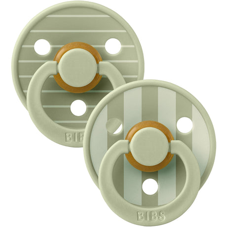 Bibs Sage Mix Studio Colour 2-pack Pin Latex