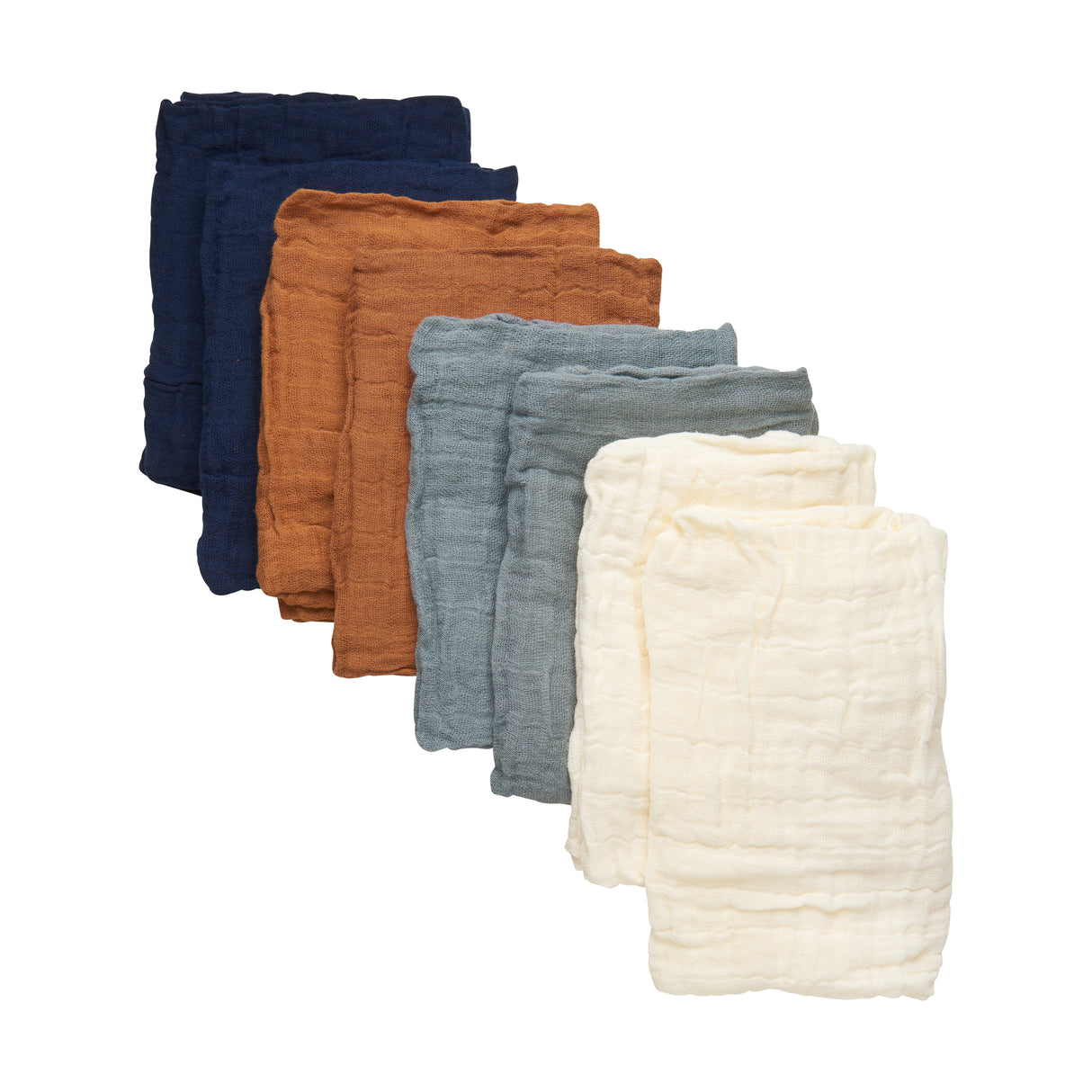 Pippi 8pk stofbleer - Blå Mix